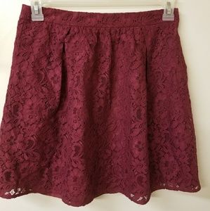 Jcrew lace skirt